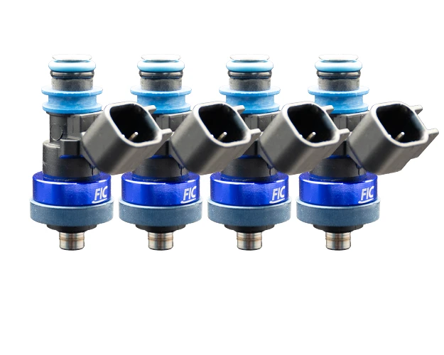FIC ISC-0660H-SP-4 660cc high impedance custom injectors for 4-cylinder engines with 38mm shorty configuration