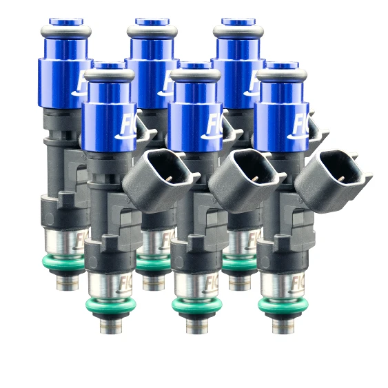 FIC ISC-1000H-6 1000cc high impedance custom injectors for 6-cylinder engines with 64mm injector height