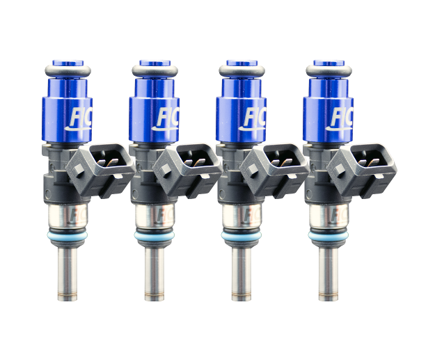 FIC ISC-1200H-4 1200cc high impedance custom injectors for 4-cylinder engines with 53mm injector height