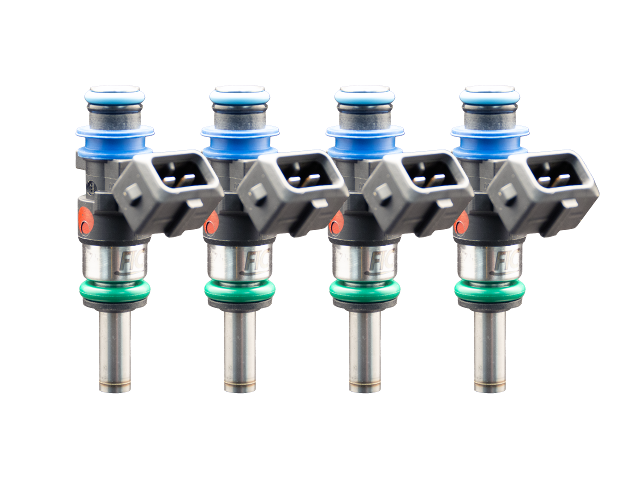 FIC ISC-1200H-4 1200cc high impedance SHORT injectors for 4-cylinder engines with 38mm injector height