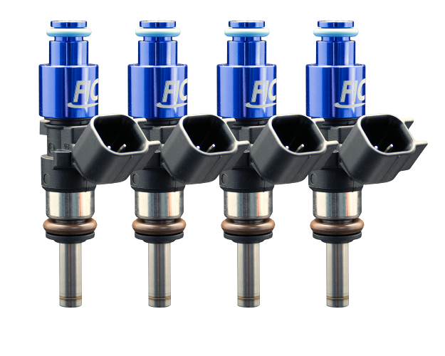 Fuel Injector Clinic ISC-1440H-4 1440cc custom four-cylinder injector set with 53mm height