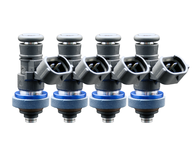Fuel Injector Clinic 2150cc four-cylinder short custom fuel injectors ISC-2150H-4 with 38mm body and Data Match Technology