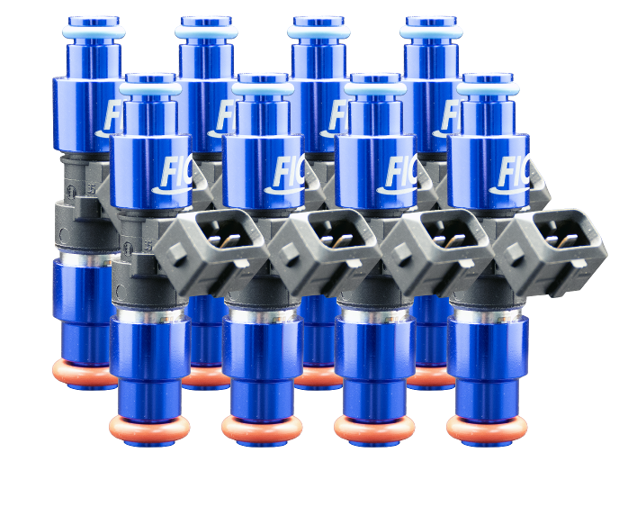 FIC 1650-64-11-15-8 1650cc 64mm fuel injectors for custom eight cylinder performance applications