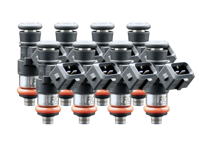 FIC 1650-38-14-16-8 1650cc 38mm SHORT fuel injectors for custom eight cylinder performance applications