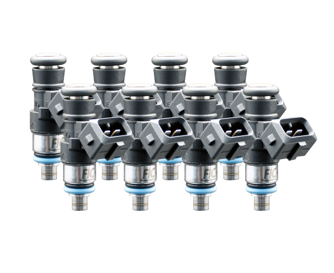 FIC 1650-38-14-11-8 1650cc 38mm SHORT fuel injectors for custom eight cylinder performance applications