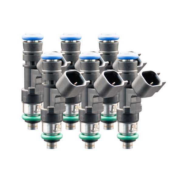 Fuel Injector Clinic 0775-53-14-14-8 775cc fuel injector set for eight cylinder engines with 53mm height and 14mm top and bottom O-rings
