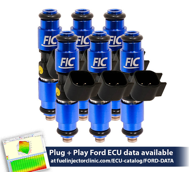 FIC IS411-1440H 1440cc Data Matched fuel injectors for 2002-2010 Ford Falcon XR6T BA/BF