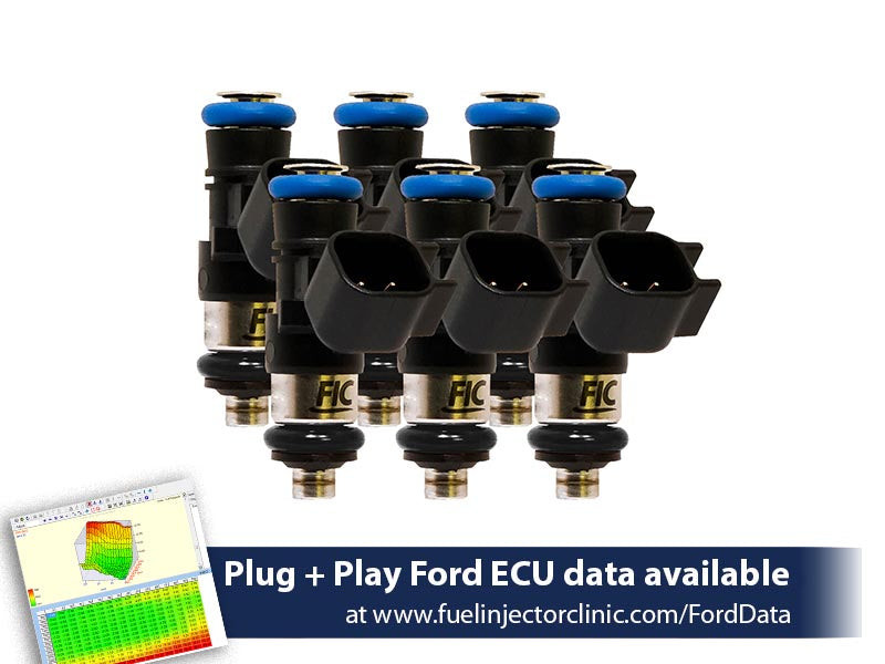 FIC 850cc high impedance fuel injectors is461-0850h for 2011-2017 Ford Mustang V6