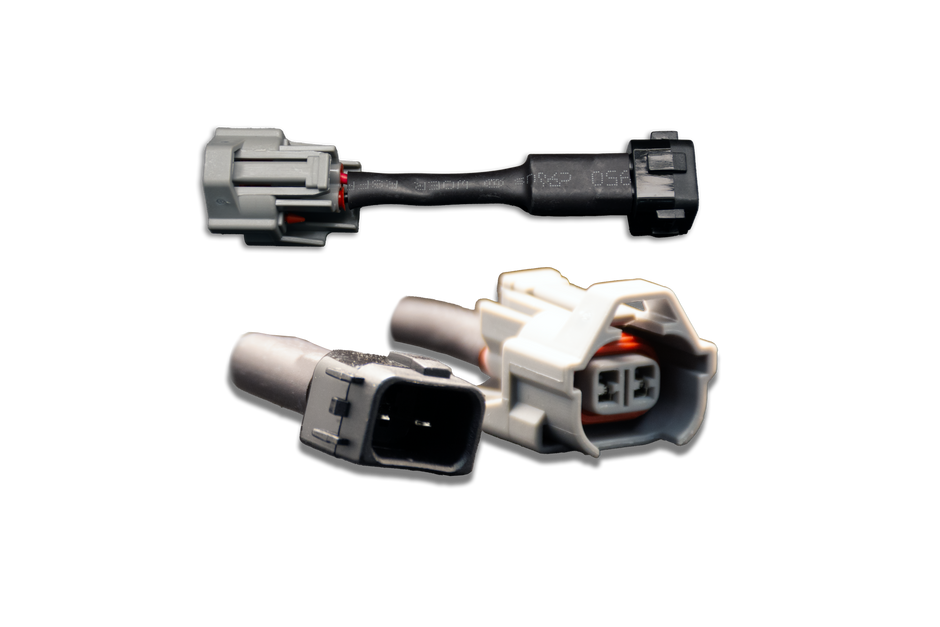 Fuel Injector Clinic PADPDtoH6 set of 6 Denso female to Honda OBD2 male injector plug adaptors