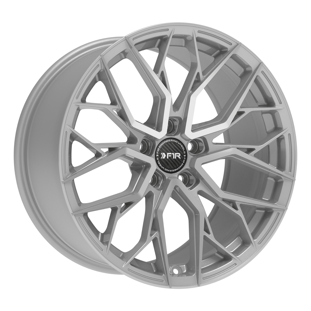 F1R 20x9 FS3 Wheel - 5x114.3 +35 - Machine Silver FS32095114MS35