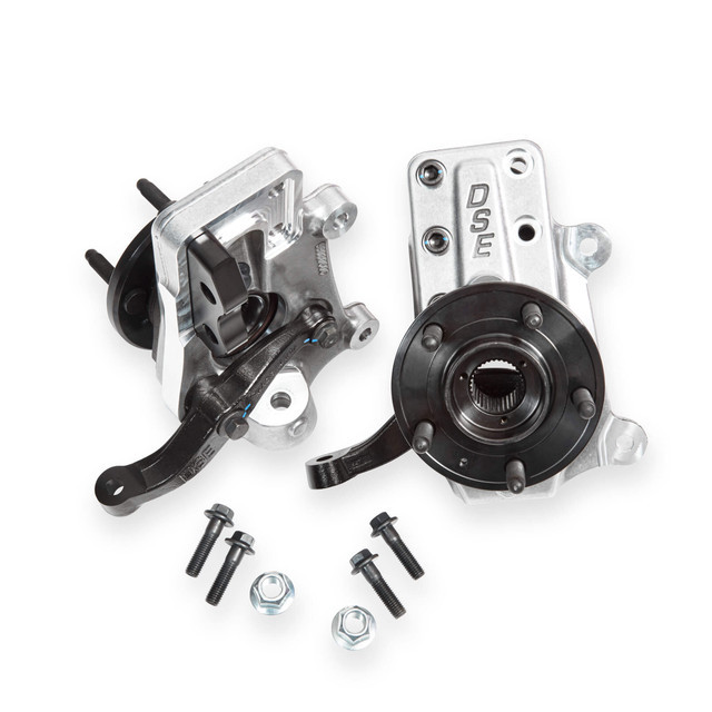Detroit Speed Lowering Hubpack Uprights - Forged Aluminum (1979 - 1993 Mustang) 030346DS