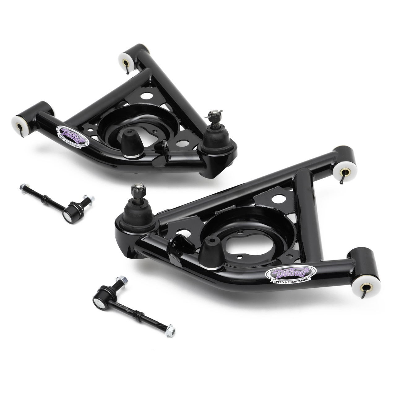Detroit Speed Tubular Lower Control Arms (1978 - 1988 GM G-Body / 1982 - 2003 S10 2WD) 031208DS