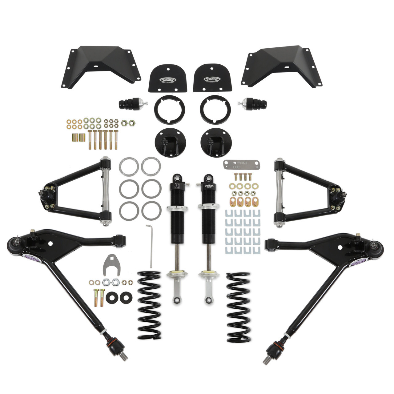 Detroit Speed Front Speed Kit 1 - Non-Adjustable Shocks (1967 - 1970 Mustang) 031377DS