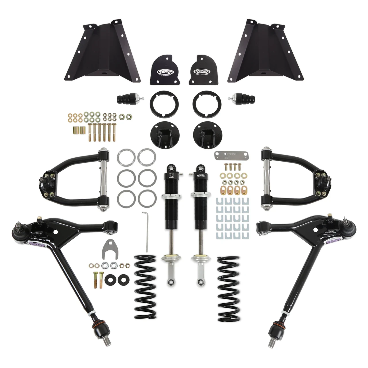 Detroit Speed Front Speed Kit 1 - Single Adjustable Shocks (1960 - 1965 Falcon / Comet) 031380-SDS