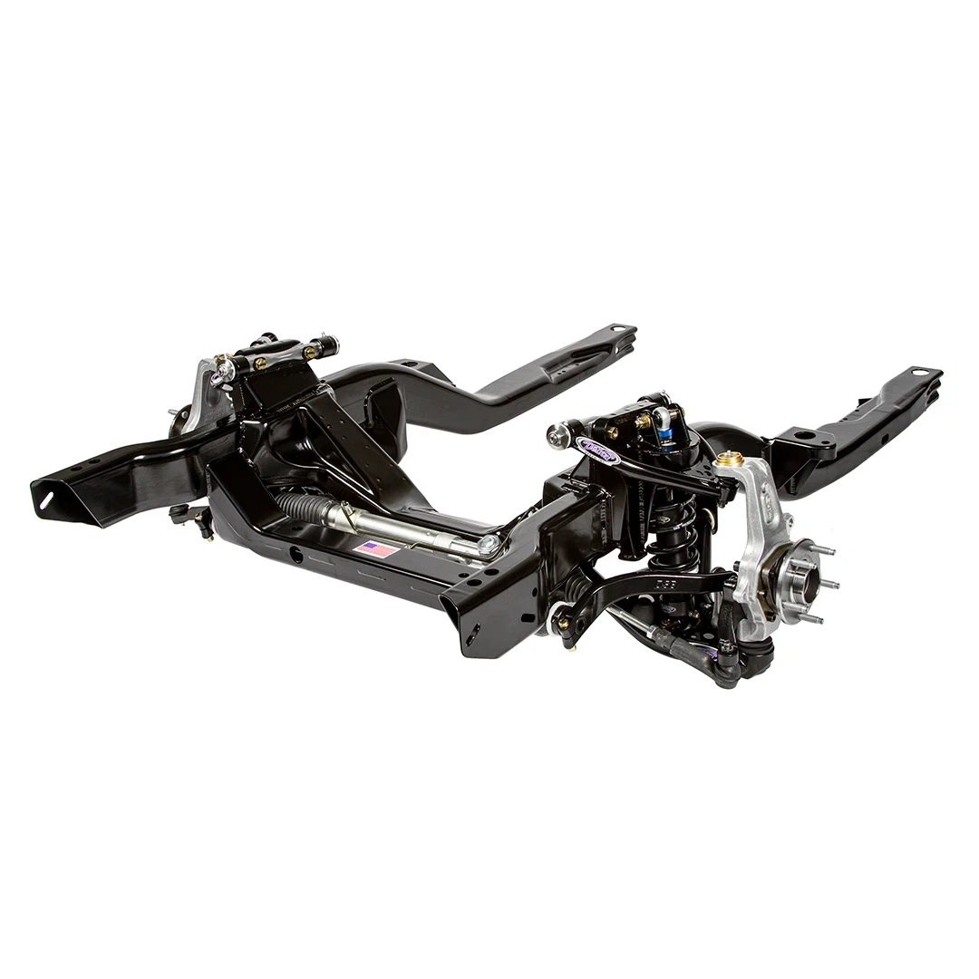 Detroit Speed Hydroformed Front Subframe - Powdercoated - Single-Adjustable Shocks (1967 - 1969 Camaro / Firebird / 1968 - 1974 Nova - BBC) 032005-SDS
