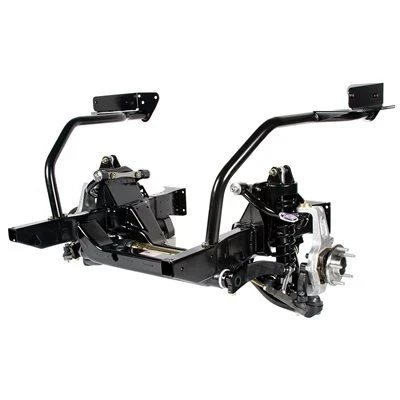 Detroit Speed Front Subframe - Powdercoated - Single-Adjustable Shocks (1966 - 1967 Chevy II) 032034-SDS