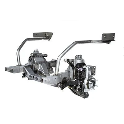 Detroit Speed Bare Front Frame - Double Adjustable Shocks - Powder Coated Control Arms (1962 - 1965 Chevy II) 032039-DDS