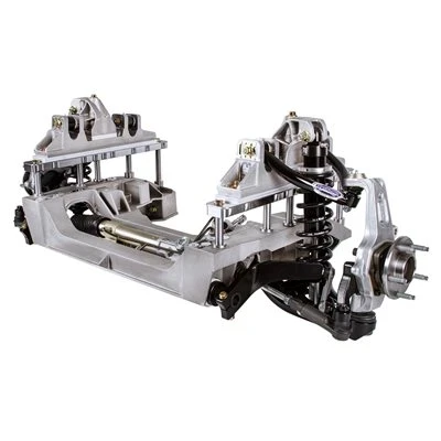 Detroit Speed Aluma-Frame Front Suspension System - Base Shocks (1964 - 1970 Mustang - Ford 5x4.75 Bolt Pattern) 032051DS