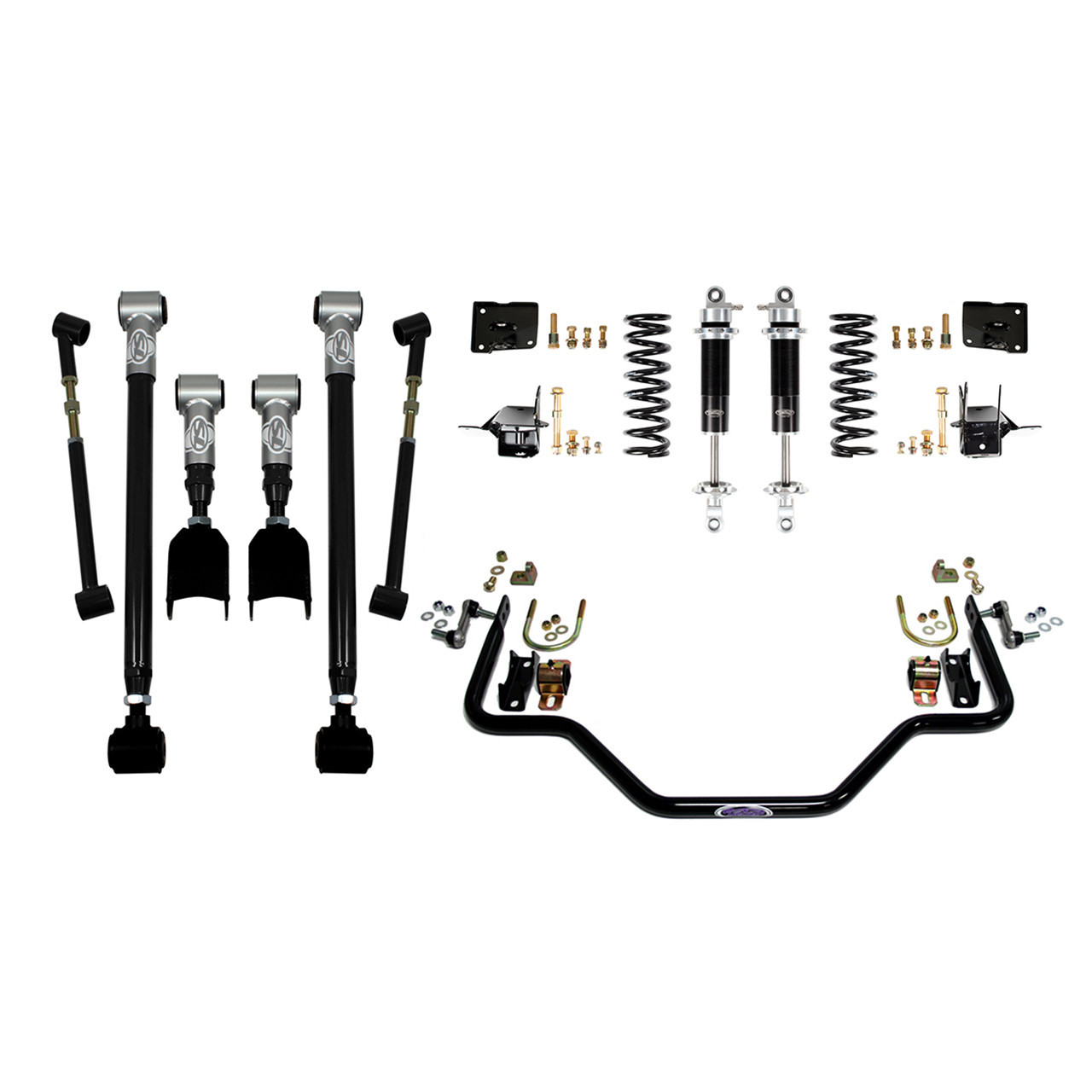 Detroit Speed Rear Speed Kit 3 - Base Shocks  (1967 GM A-Body - Stock Axle) 041613DS