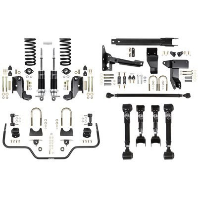 Detroit Speed Rear Speed Kit 3 - Single Adjustable Shocks (1979 - 1993 Mustang / 1979 - 1986 Capri) 041647-SDS