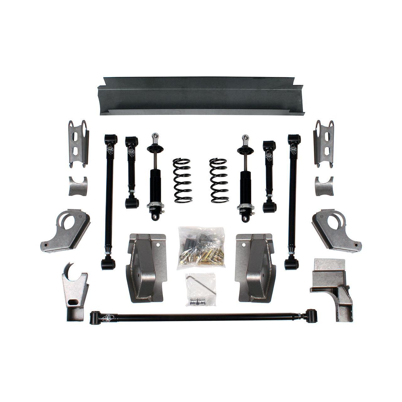 Detroit Speed QuadraLink Rear Suspension Kit - Non-Adjustable Shocks (1967 - 1969 Camaro & Firebird) 041703DS
