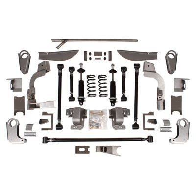 Detroit Speed QuadraLink Rear Suspension Kit - Single-Adjustable Shocks (1970 - 1981 Firebird) 041714-SDS