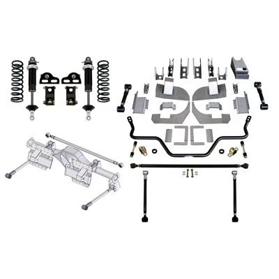 Detroit Speed QuadraLink Rear Suspension Kit - 3" Axle - Single-Adjustable Shocks (1982 - 1992 Camaro & Firebird) 041722-SDS