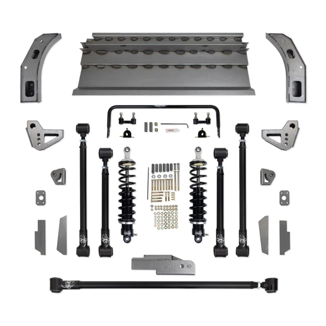 Detroit Speed QuadraLink Rear Suspension Kit - No Axle Brackets - Non-Adjustable Shocks (1960 - 1965 Falcon / Comet) 041756DS