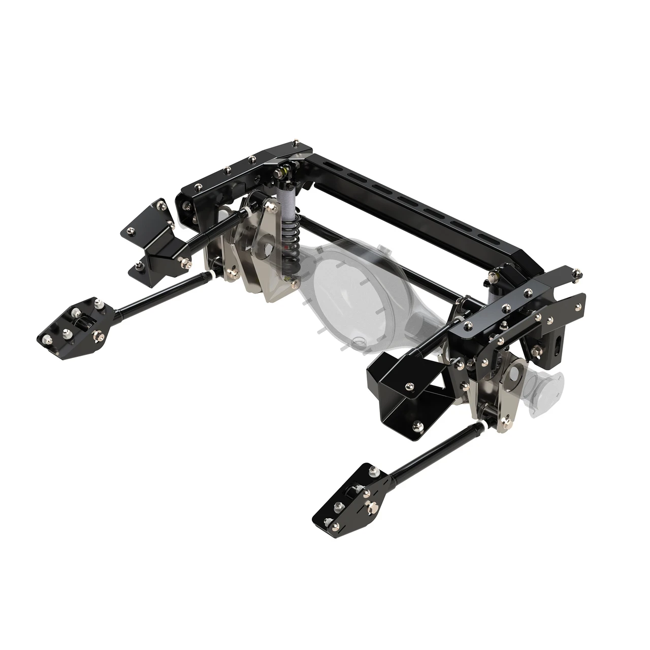 Detroit Speed QuadraLink Rear Suspension Kit - With Axle Brackets (1982 - 2003 Chevrolet S10 / GMC S15 / Sonoma 2WD) 041758DS