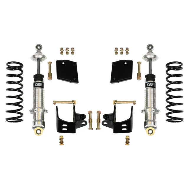 Detroit Speed Rear Coilover Conversion Kit - Factory 2-3/4" Axle Tubes (1978 - 1988 GM G-Body) 042420DS