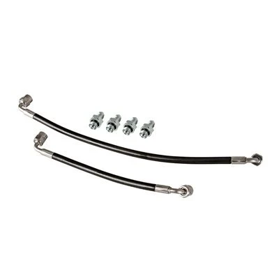 Detroit Speed Rack & Pinion Hardline Conversion Kit - 21.5-Inch Rear Steer Gear 091307DS