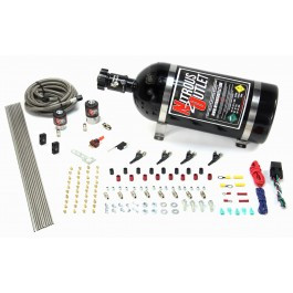 Nitrous Outlet 4 Cylinder 2 Solenoid Direct Port System w/Distribution Blocks 00-10362