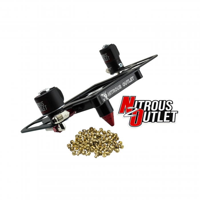 Nitrous Outlet Stinger 3 Standard Wet 4500 Boomerang Solenoids Forward Nitrous Plate Conversion 00-10654-GEN3-SF