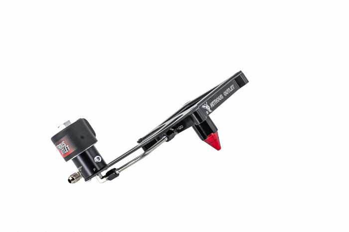 Nitrous Outlet 4150 Stinger 3 Dry Race Plate Conversion, With Boomerang Solenoid Bracket (50-600hp) 00-10674-GEN3-SF