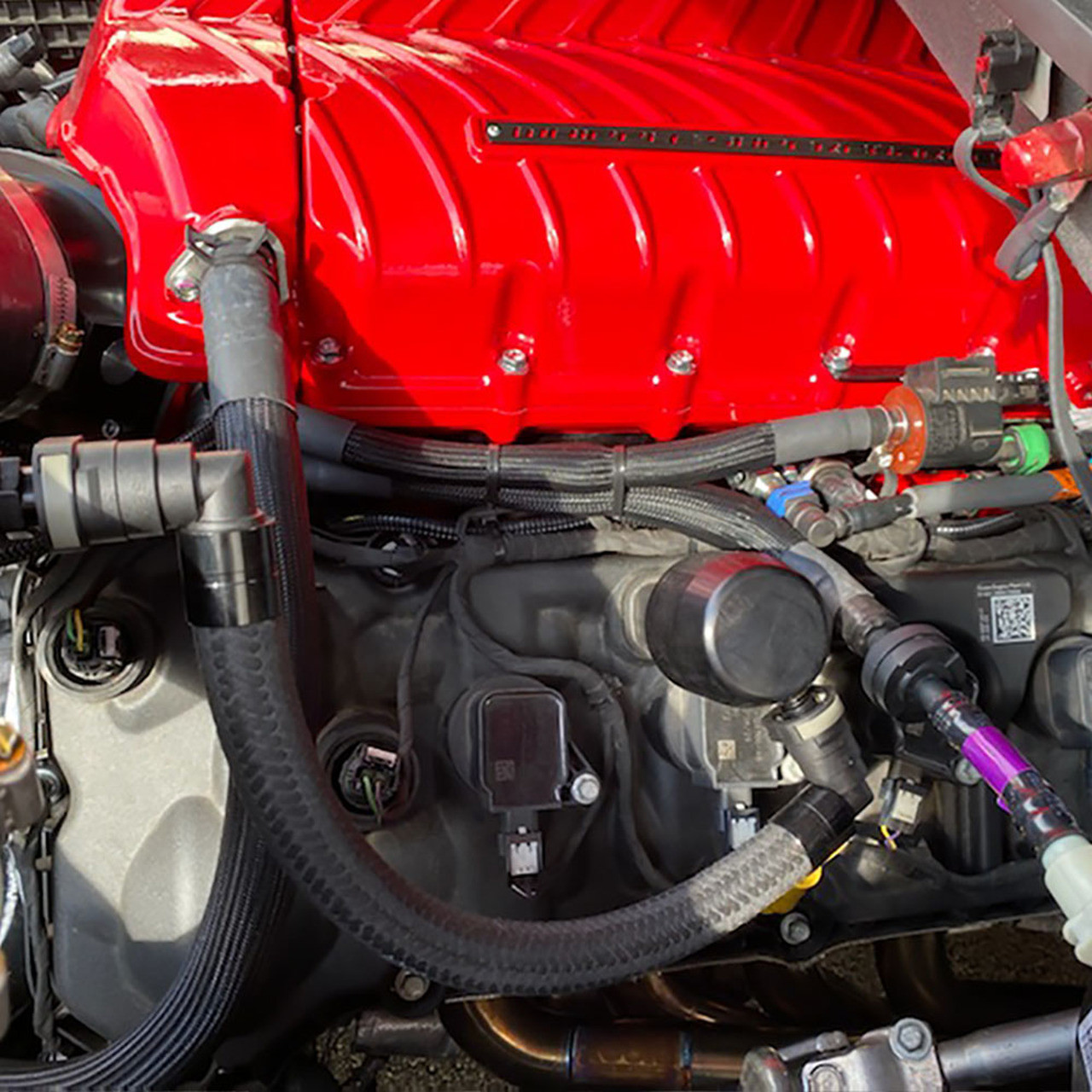 UPR 20182020 F150 Whipple Catch Can Single Valve Plug N Play Black