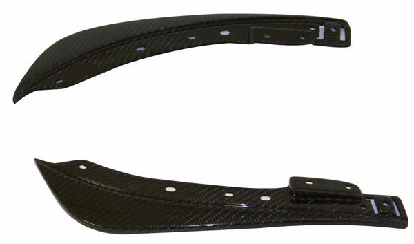 Anderson Composites Carbon Fiber Front Bumper Canards (2008 - 2014 Challenger) AC-FBC0910DGCH-OE