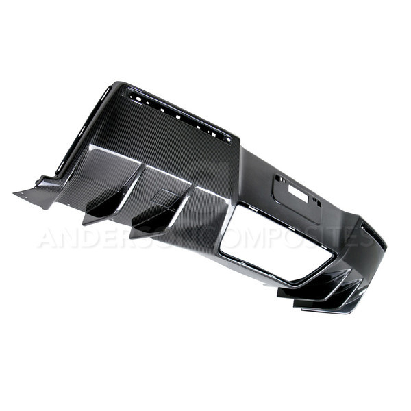 Anderson Composites Carbon Fiber Rear Diffuser (2014 - 2019 C7 Corvette) AC-RL14CHC7