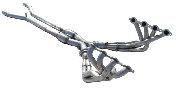 ARH Long Exhaust System 2" Header Off Road X-Pipe (2009 - 2013 Corvette ZR1) ZR1-09200300LSNC