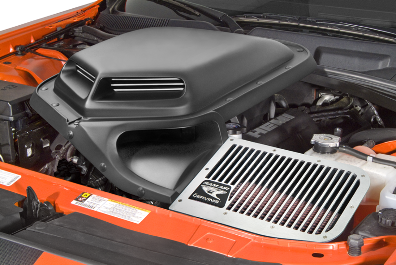 Cervinis Shaker Hood Kit w/Matte Black Scoop (0819 Challenger RT/SRT8