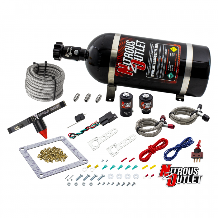 Nitrous Outlet Stinger 3 Standard Wet 4500 Nitrous Plate System 00-10650-GEN3