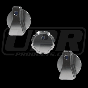 UPR Products Regular & Climate Control AC Knobs Polished (89-04 Mustang) 1003-89-11