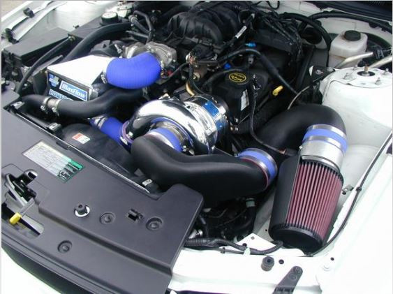 Vortech Supercharger V-3 Si Tuner System High Output Satin (07-09 Mustang V6) 4FU218-740L