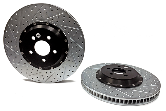 Baer Brake Rotor Front 15" Eradispeed Upgrade Pair (2015 - 2023 Mustang GT w/ Performance Package) 2261042