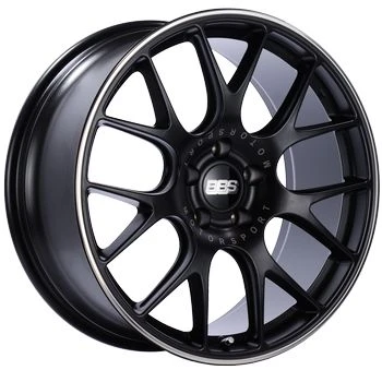 BBS 19x8.5 CH-R104 Wheel 5x120 BC 32 ET Satin Black CH104BPO