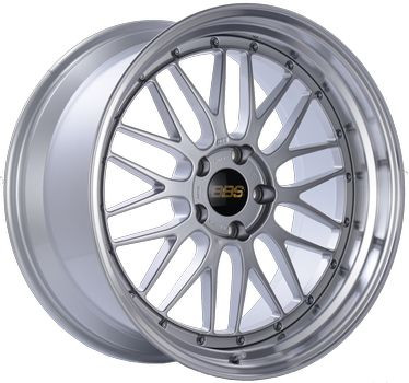 BBS 21x10 LM261 Wheel 5x120 BC 38 ET Diamond Silver Center
