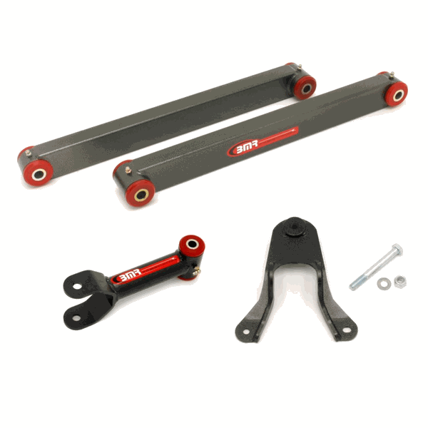 BMR Rear Control Arm Package - Level 2 - Black (2005 - 2010 Mustang / 2007 - 2014 Shelby GT500) CAP002H