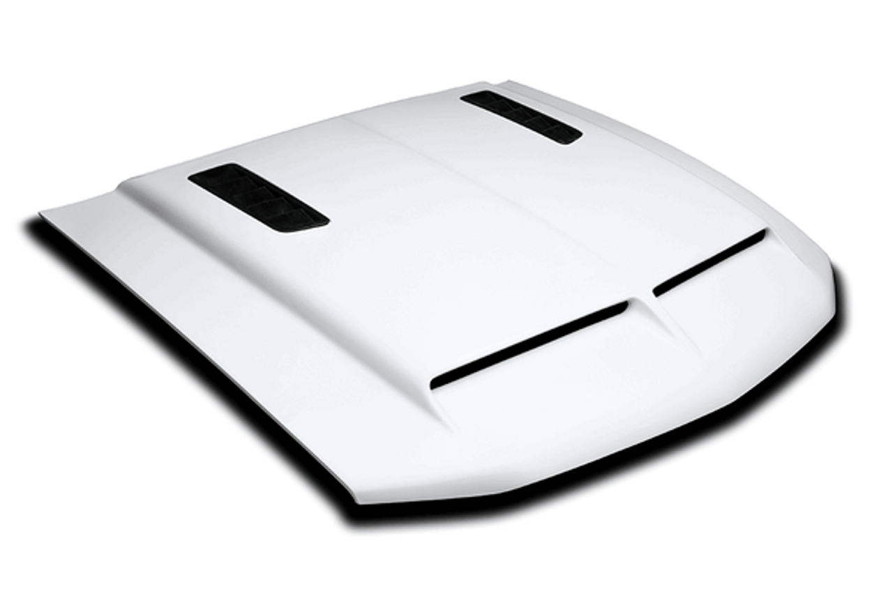 Cervinis Ram Air Hood w/Louvers (10-12 Mustang) 1226