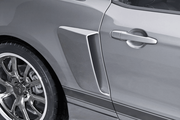 Cervinis C-Series Side Scoops (2010 - 2014 GT500) 4388A
