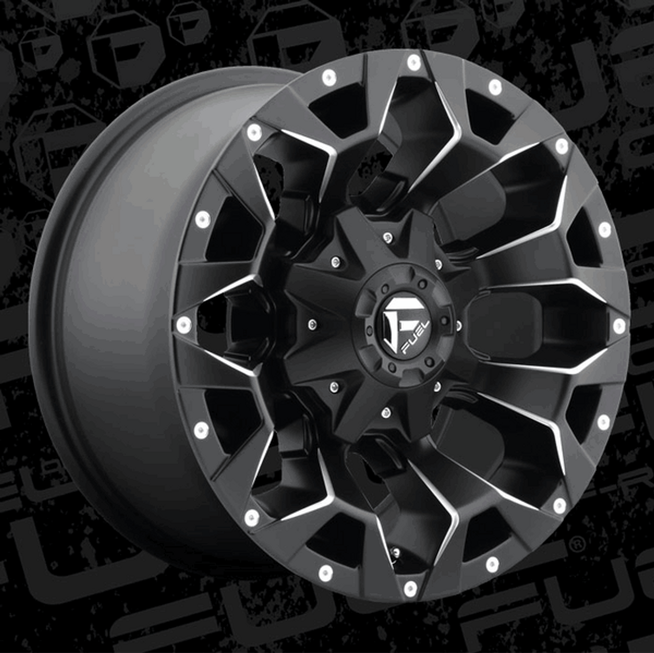 Fuel Off-Road 17x9 Assault Wheel 5 Bolt -12 ET 110.30 Bore Black D546
