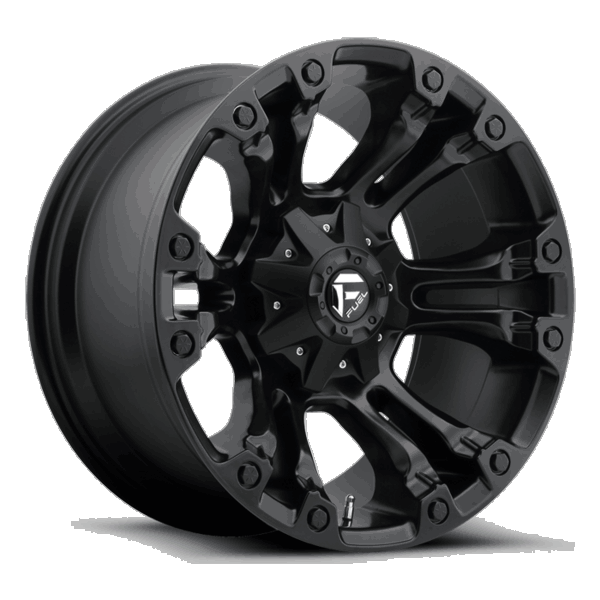 Fuel Off-Road 18x9 Vapor Wheel 6 Bolt -13 ET Matte Black D560